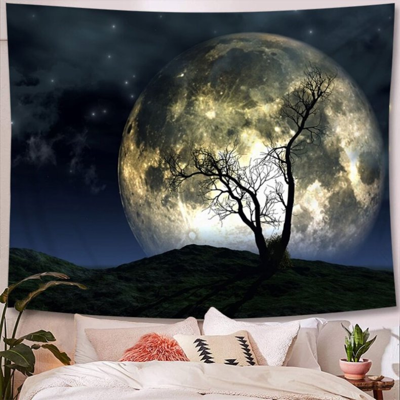 11 hidden Wayfair gems that are totally worth buying 2 Trinx Nightfall Planet Tapestry