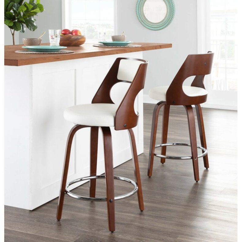 11 hidden Wayfair gems that are totally worth buying 10 The Mcelroy Swivel Counter Stool Set