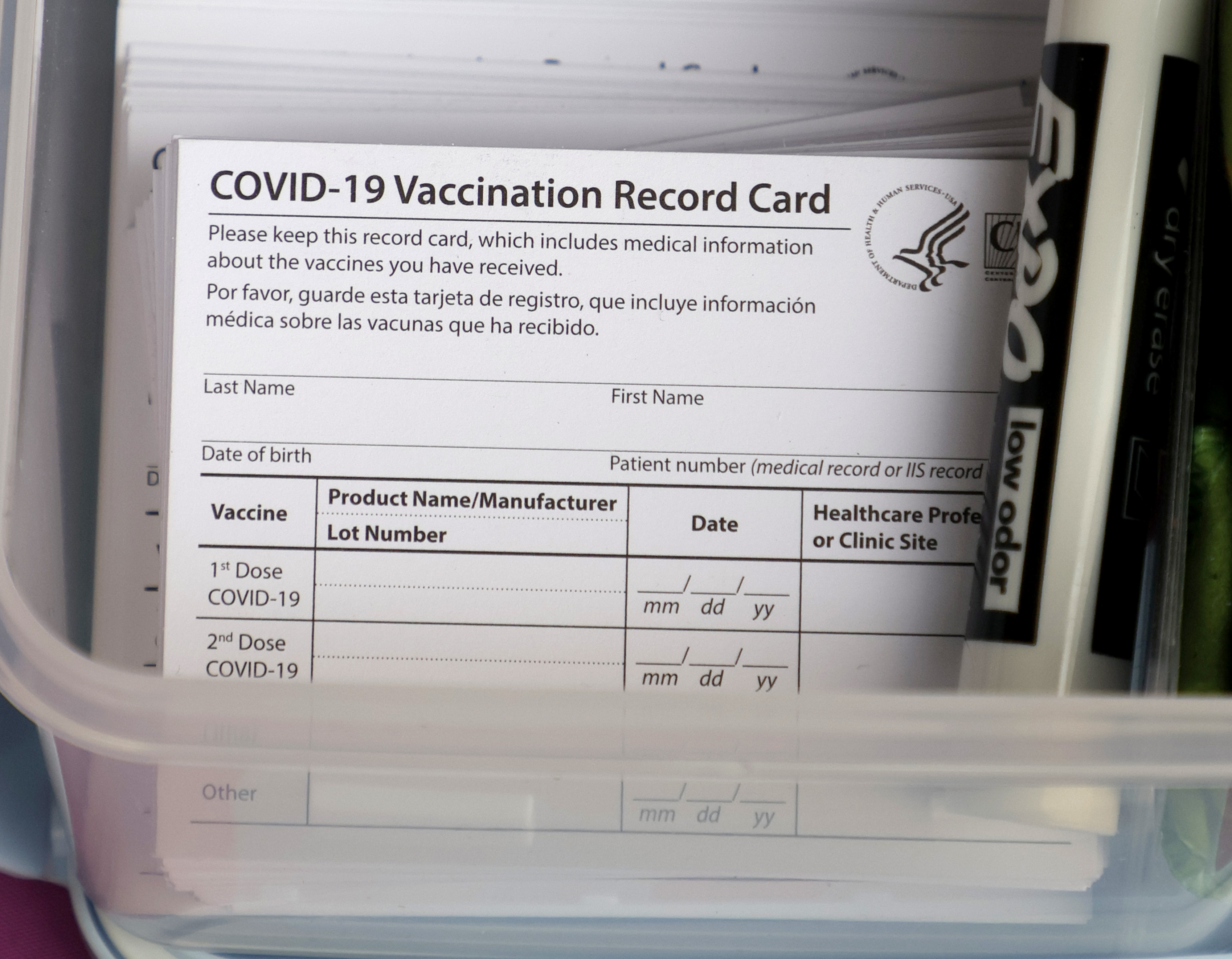 Feds Charge Marine Corps Reservist In Fake COVID Vaccination Card