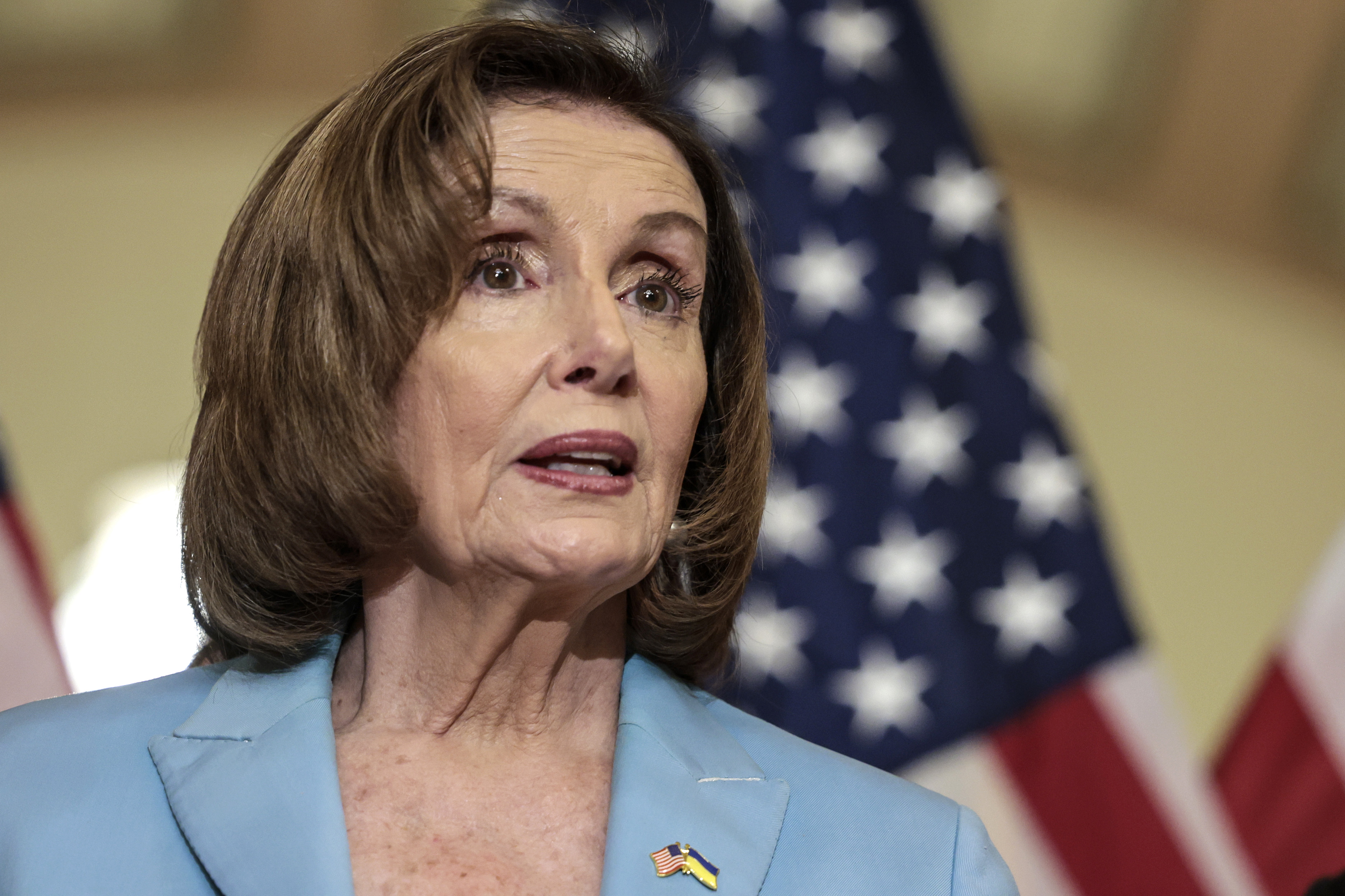 Nancy Pelosi Praises Supreme Court Protestors Righteous Anger Newsweek