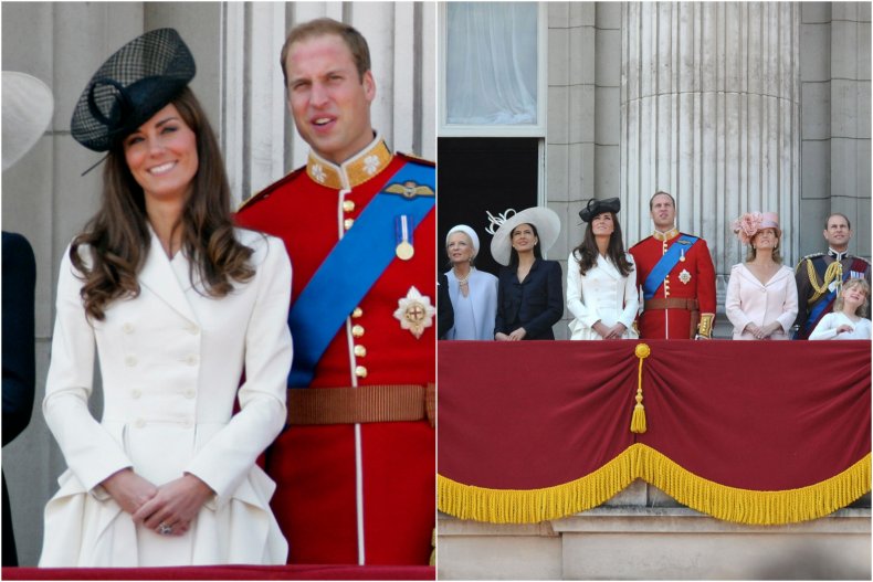 Kate Middleton Trooping di Colore 2011 Moda