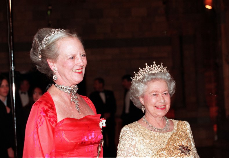 Reina Margarita de Dinamarca Reina Isabel II