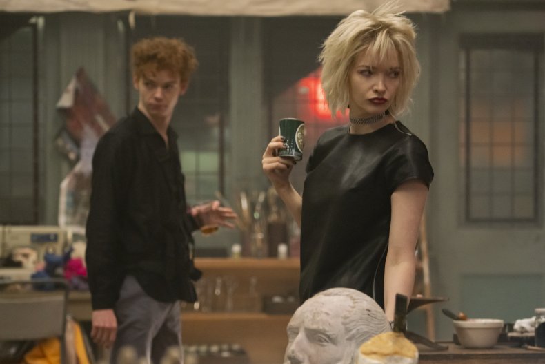 Thomas Brodie-Sangster e Talulah Riley Pistol