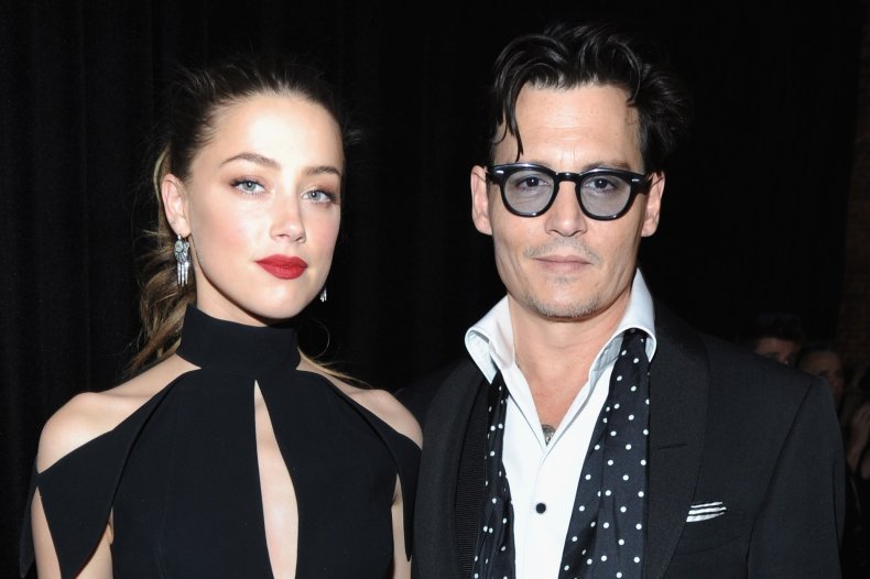 Amber Heard e Johnny Depp prima di separarsi