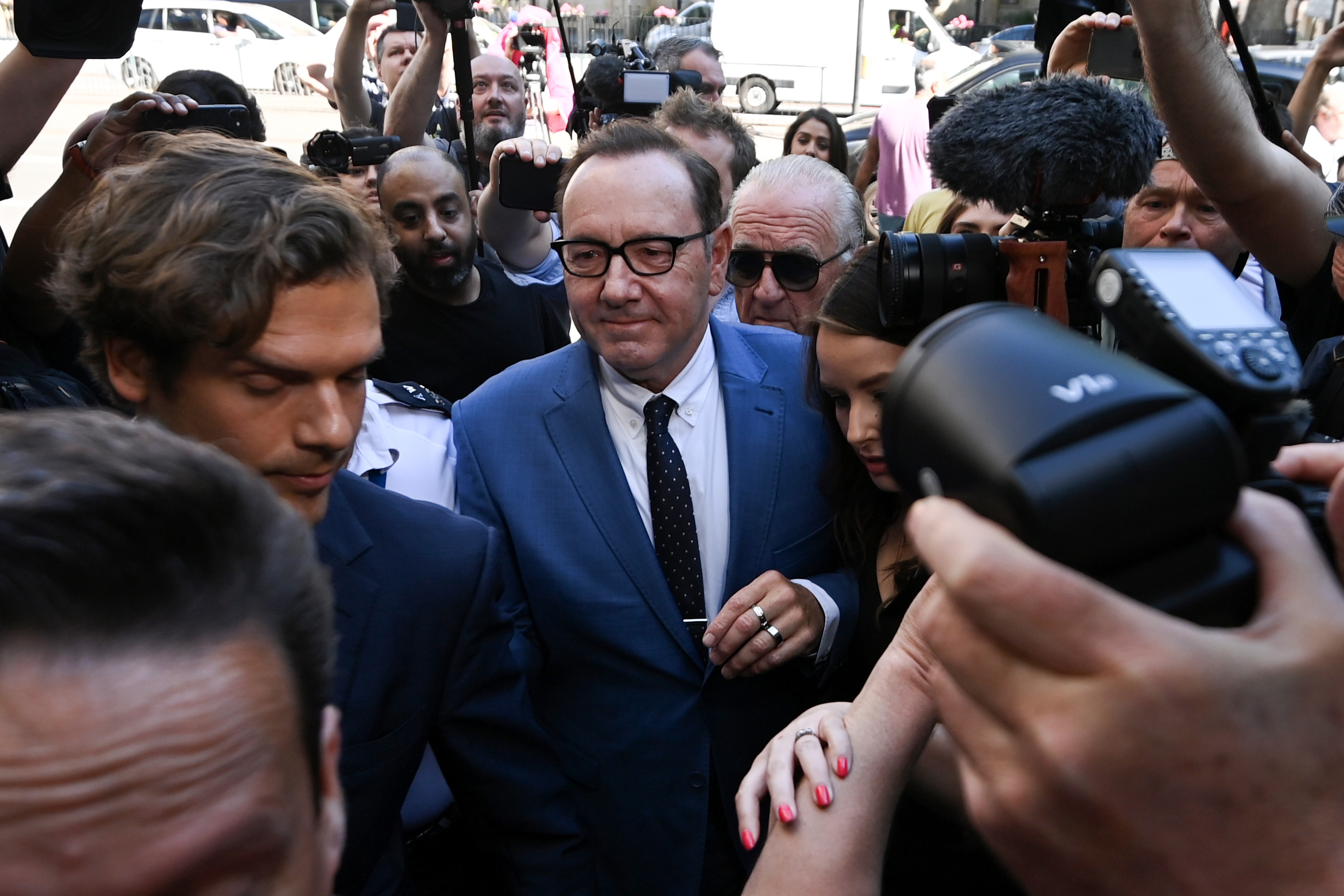 Kevin Spacey Arrives In Court To Face Sexual Assault Charges Newsweek