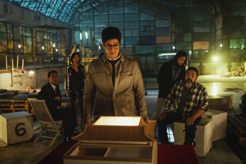 Der Professor im "Geldraub Korea".