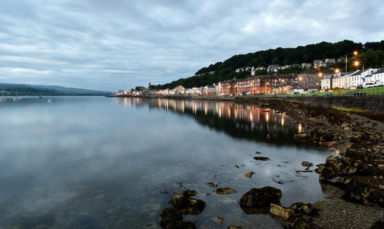 Río Clyde en Escocia
