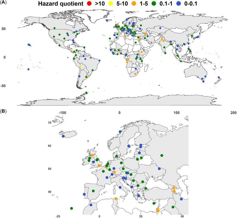 Ríos contaminados del mundo