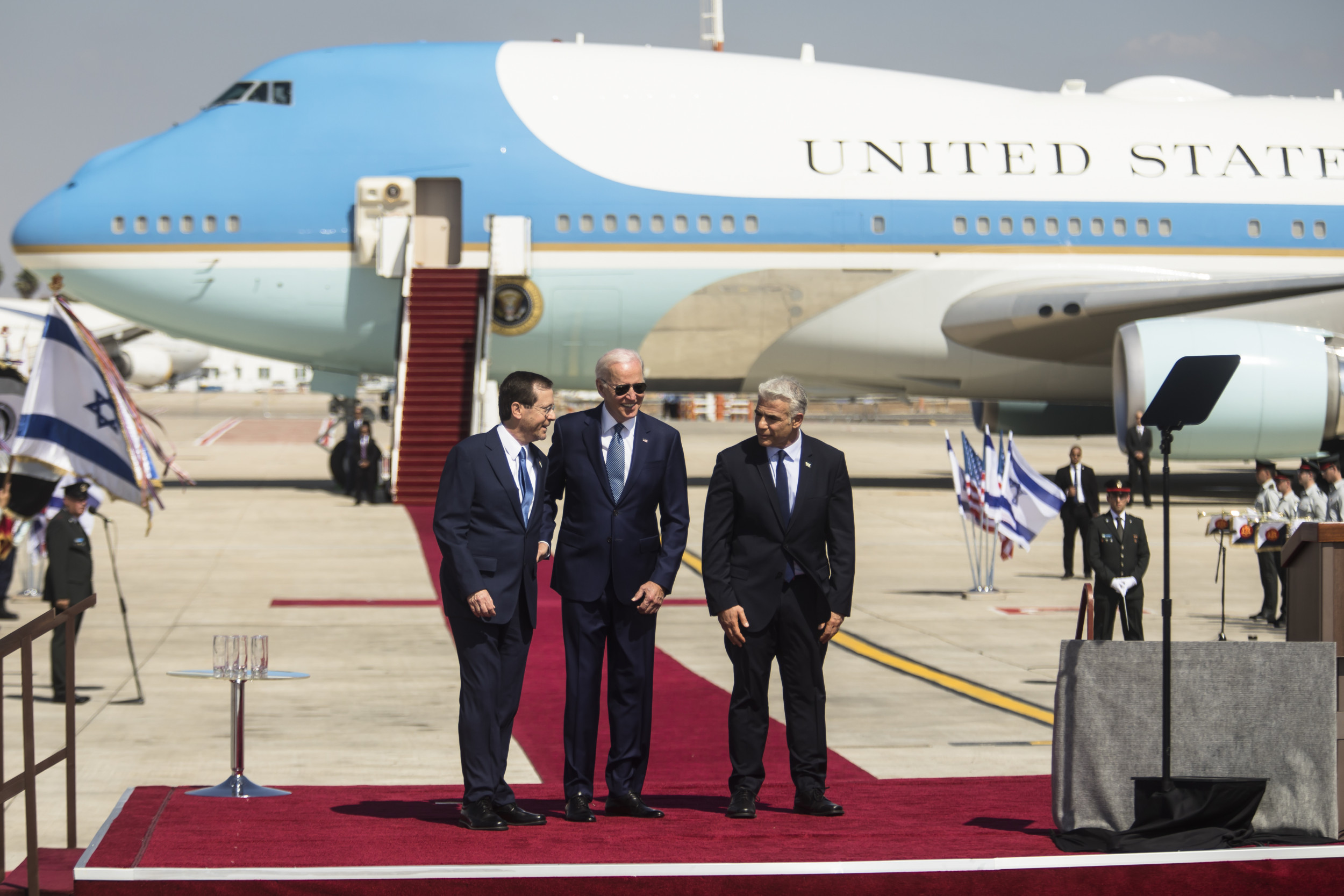 Israeli Palestinian Conflict Takes Back Seat On Joe Biden S Mideast