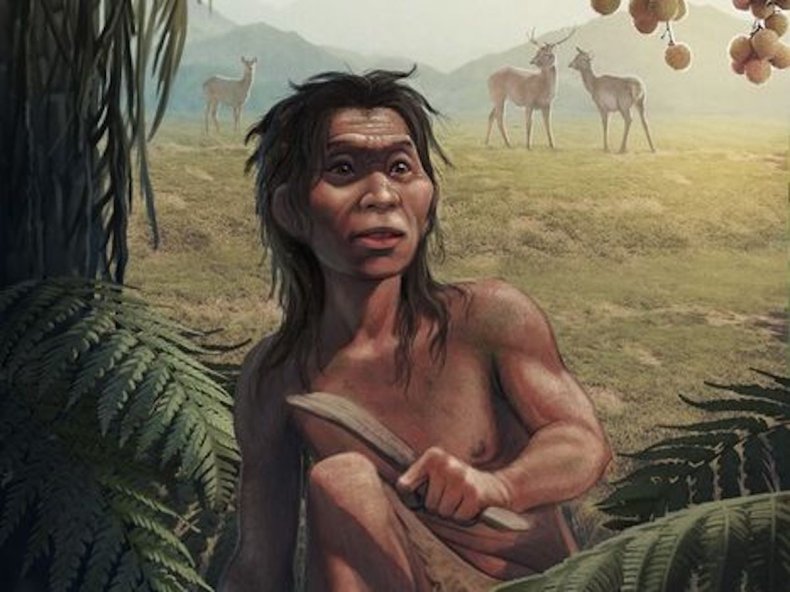 Gente de la cueva de los ciervos rojos o Mengziren