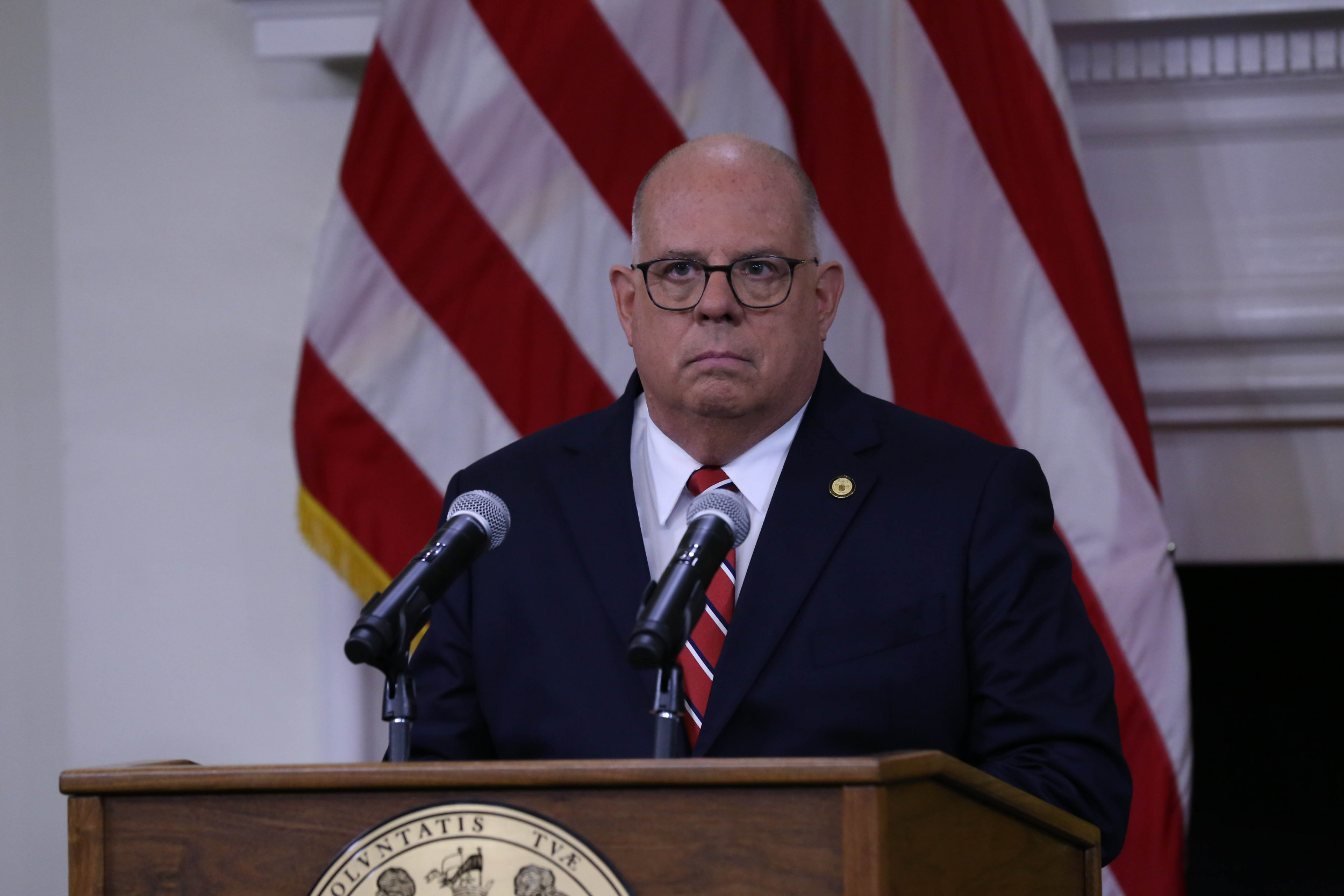 Republican Larry Hogan rips GOP lawmakers calling to "defund" FBI: "Absurd" 1 Republican Larry Hogan rips GOP lawmakers calling to "defund" FBI: "Absurd"