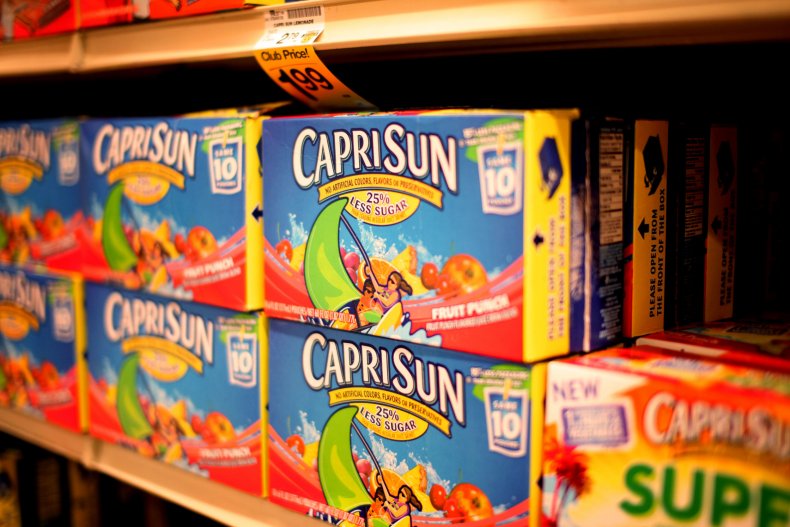 Retiro del producto capri sun