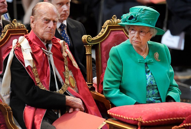 Queen Elizabeth II und Prinz Philip