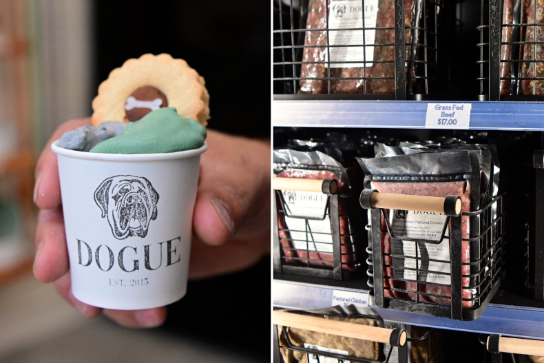 Alimento artesanal para perros de alta gama de Dogue