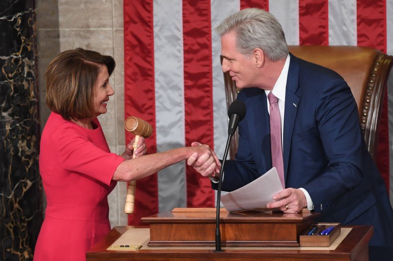 Nancy Pelosi y Kevin McCarthy