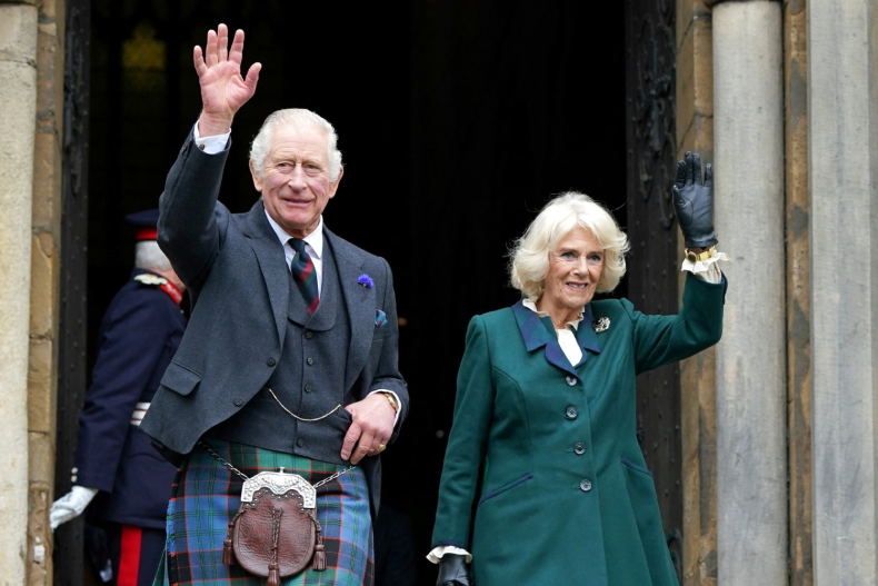 König Karl III. und Königin Camilla