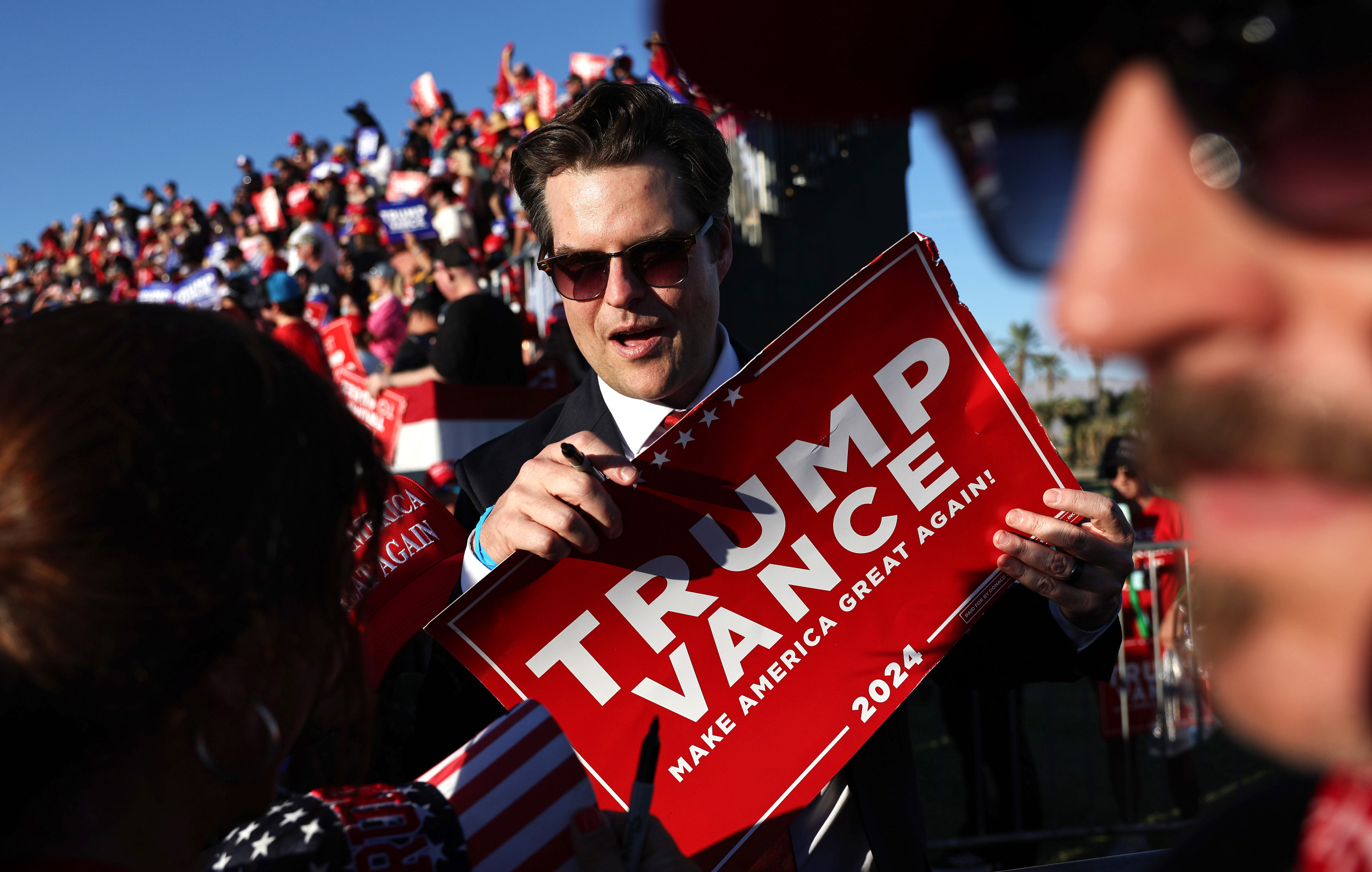 Donald Trump Making Calls To Push Matt Gaetz Confirmation Through