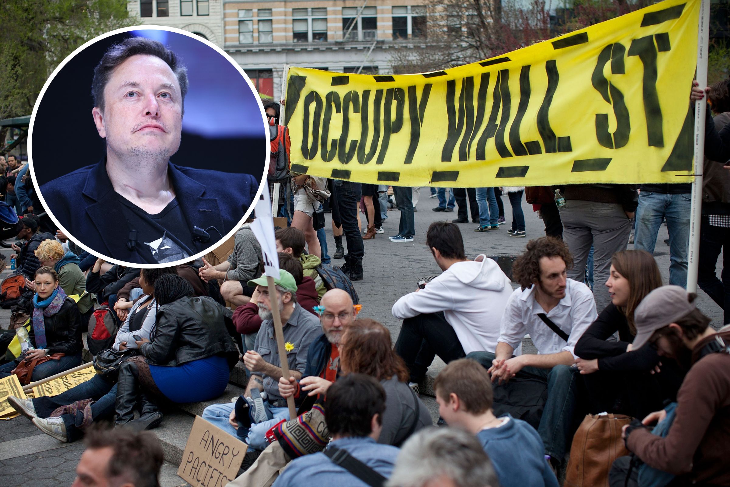 Occupy Wall Street Returns Now Supports Elon Musk Newsweek