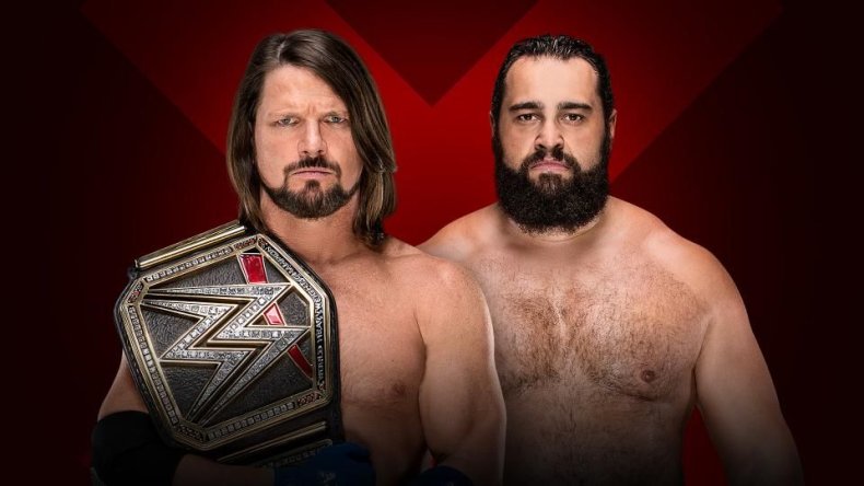 aj styles vs rusev extreme rules