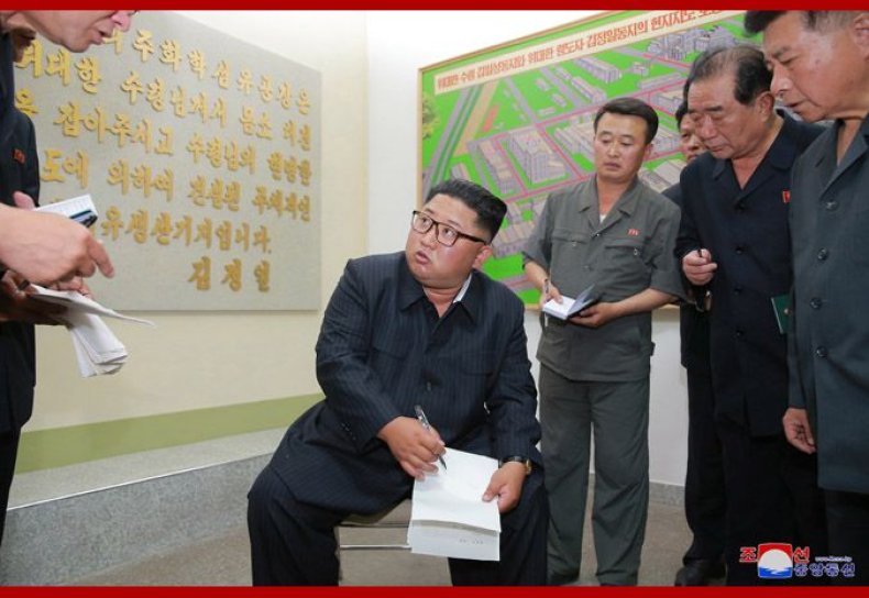 KimJongUnFactoryVisitNotebooks
