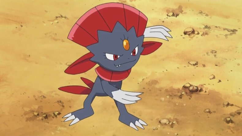 pokemon anime weavile