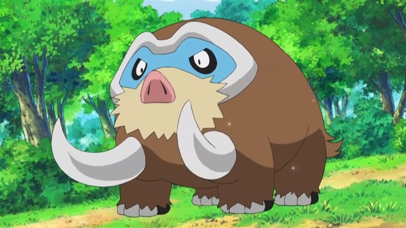 pokemon anime mamoswine