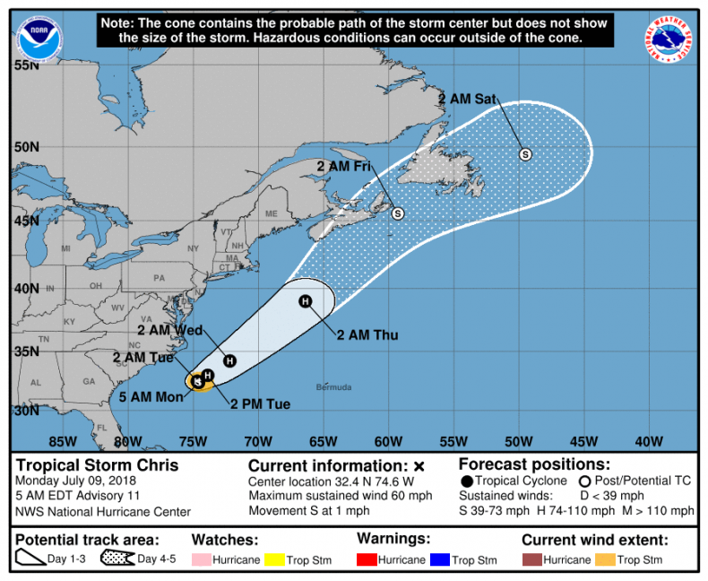 Tropical Storm Chris