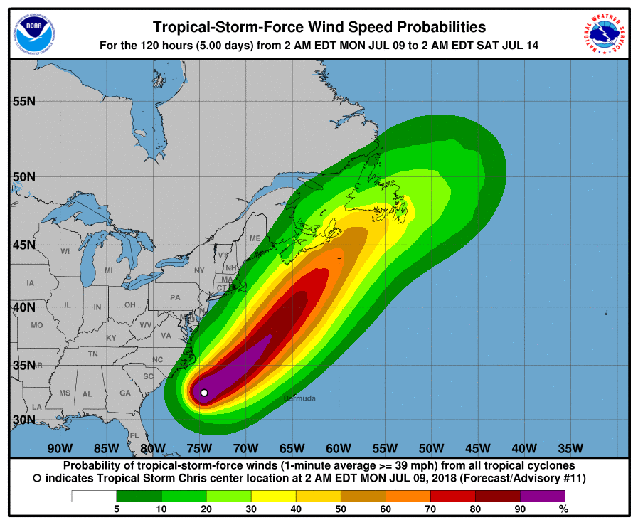 Tropical Storm Chris 