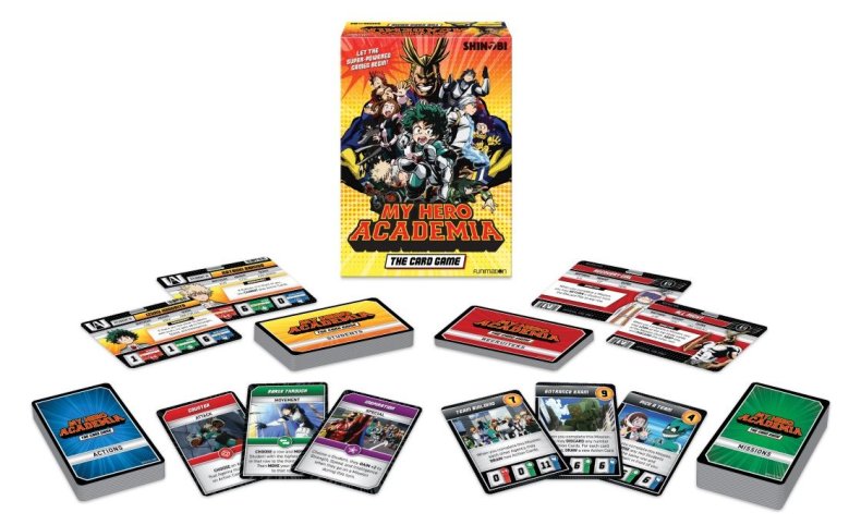 my hero academia card game products