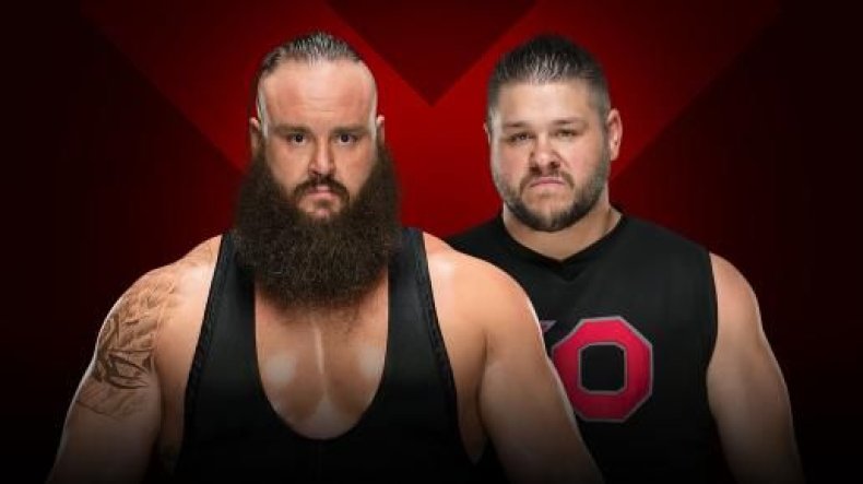 braun strowman vs kevin owens extreme rules 2018