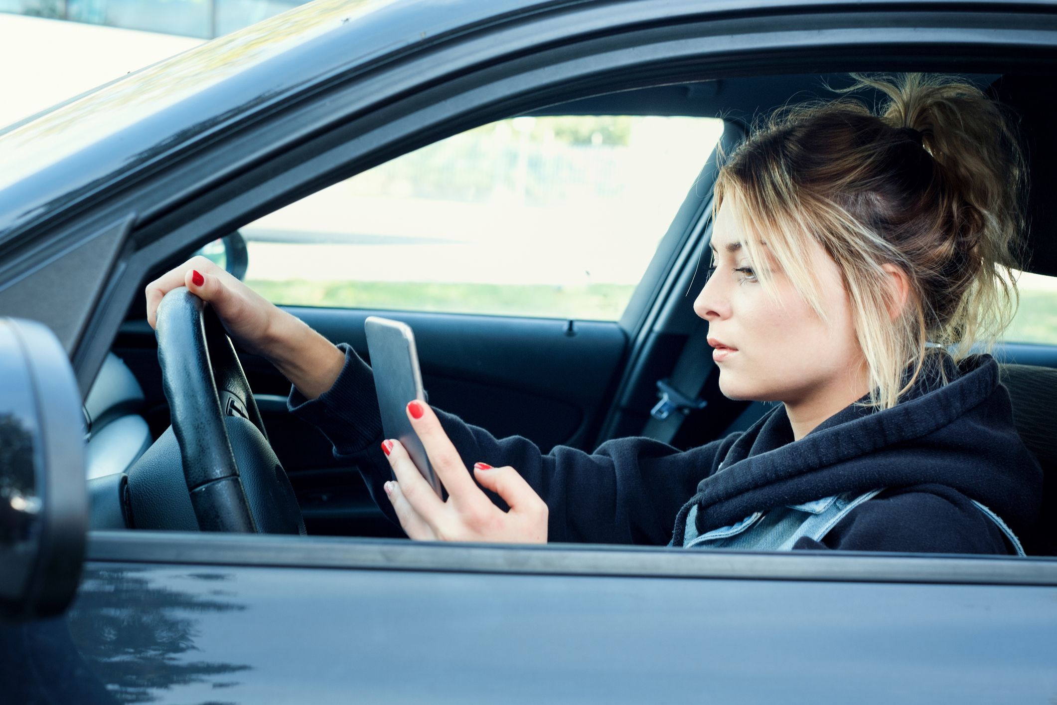 Phone on sale in car