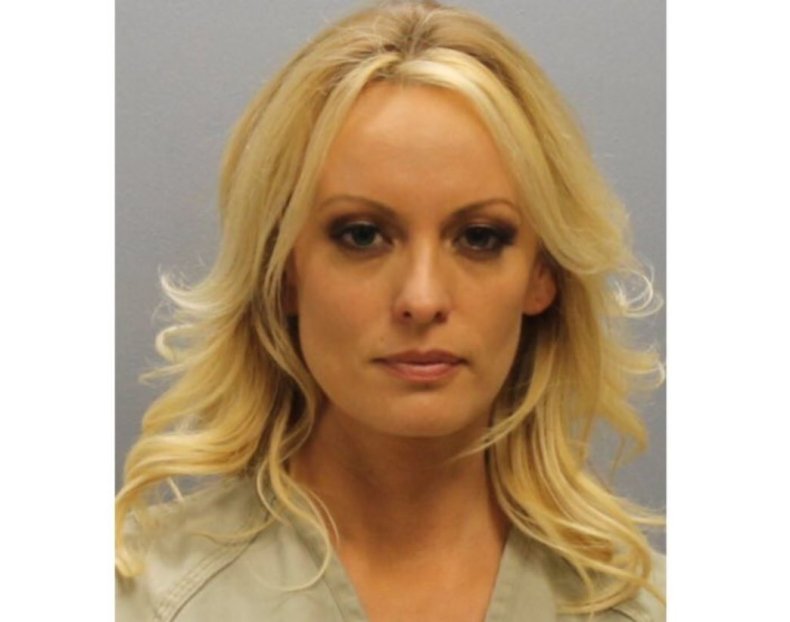 stormy daniels mugshot