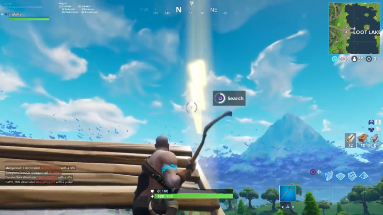 Fortnite Loot Lake Lightning Bolt