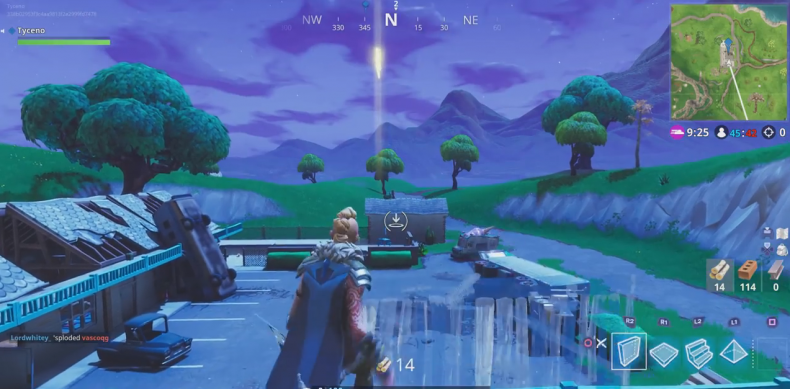 Fortnite motel Lightning Bolt