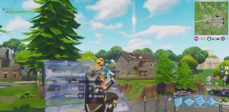 Fortnite Retail Row Lightning Bolt