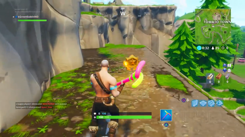 Fortnite Risky Reels treasure location