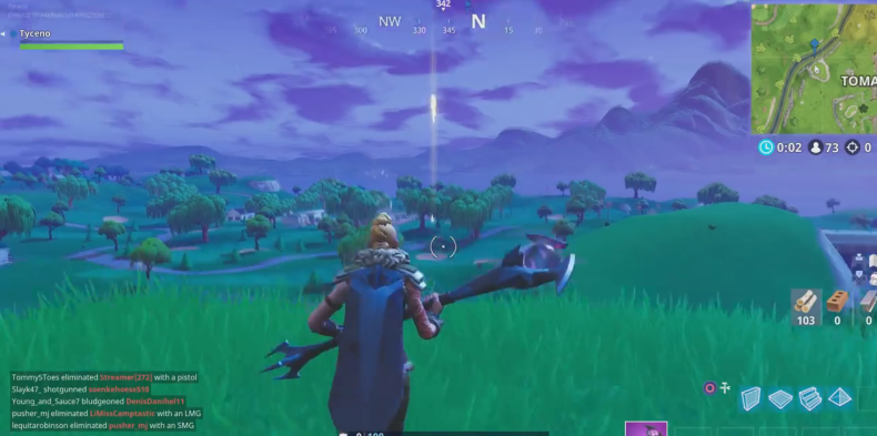 Fortnite Tomato Town Lightning Bolt