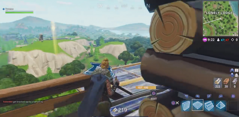 Fortnite Lonely Lodge Lightning Bolt