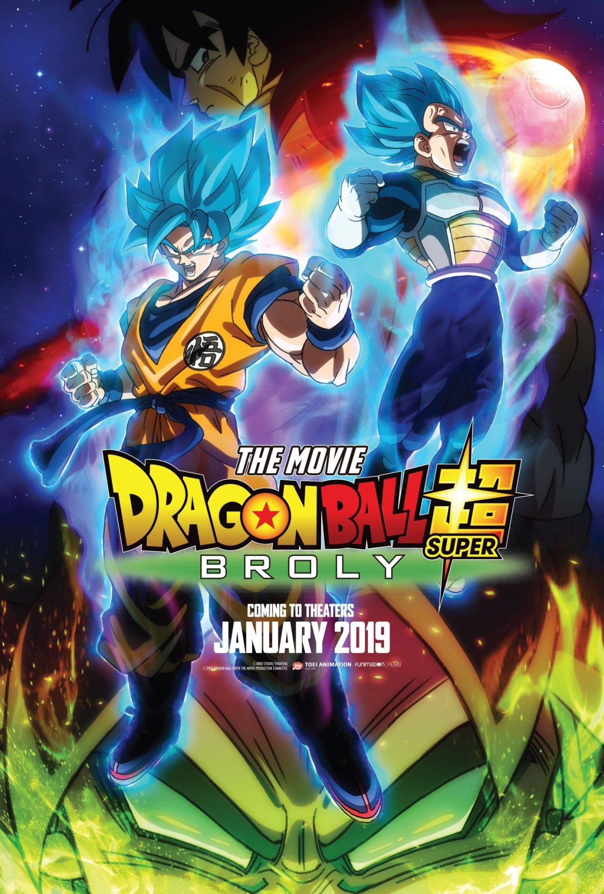 dragon ball super broly movie poster english