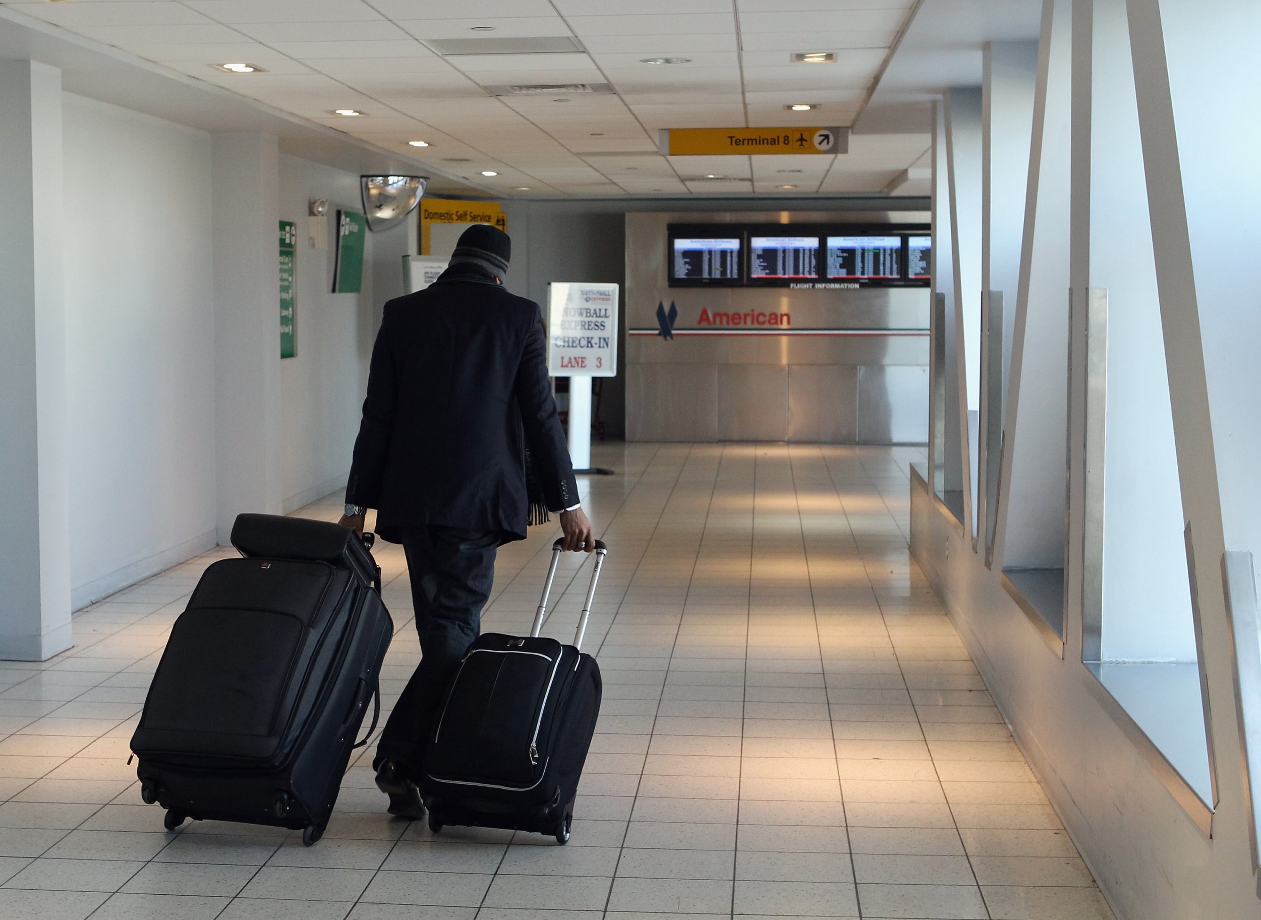 Man In Airport