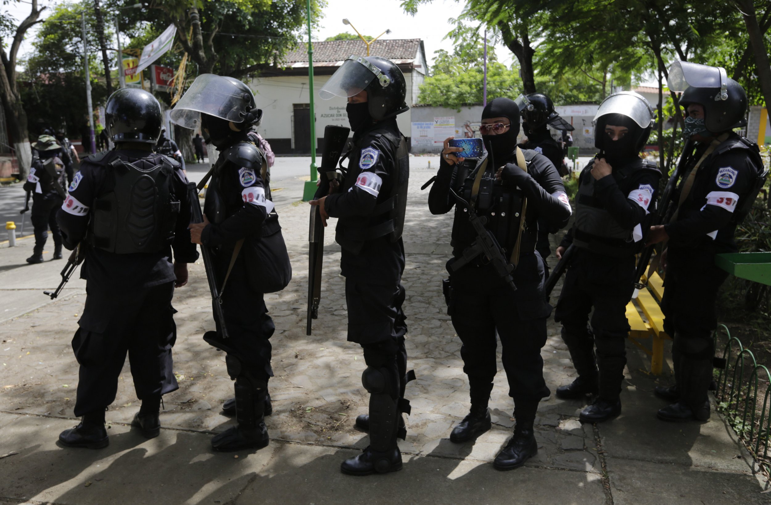 Nicaraguan Riot Police