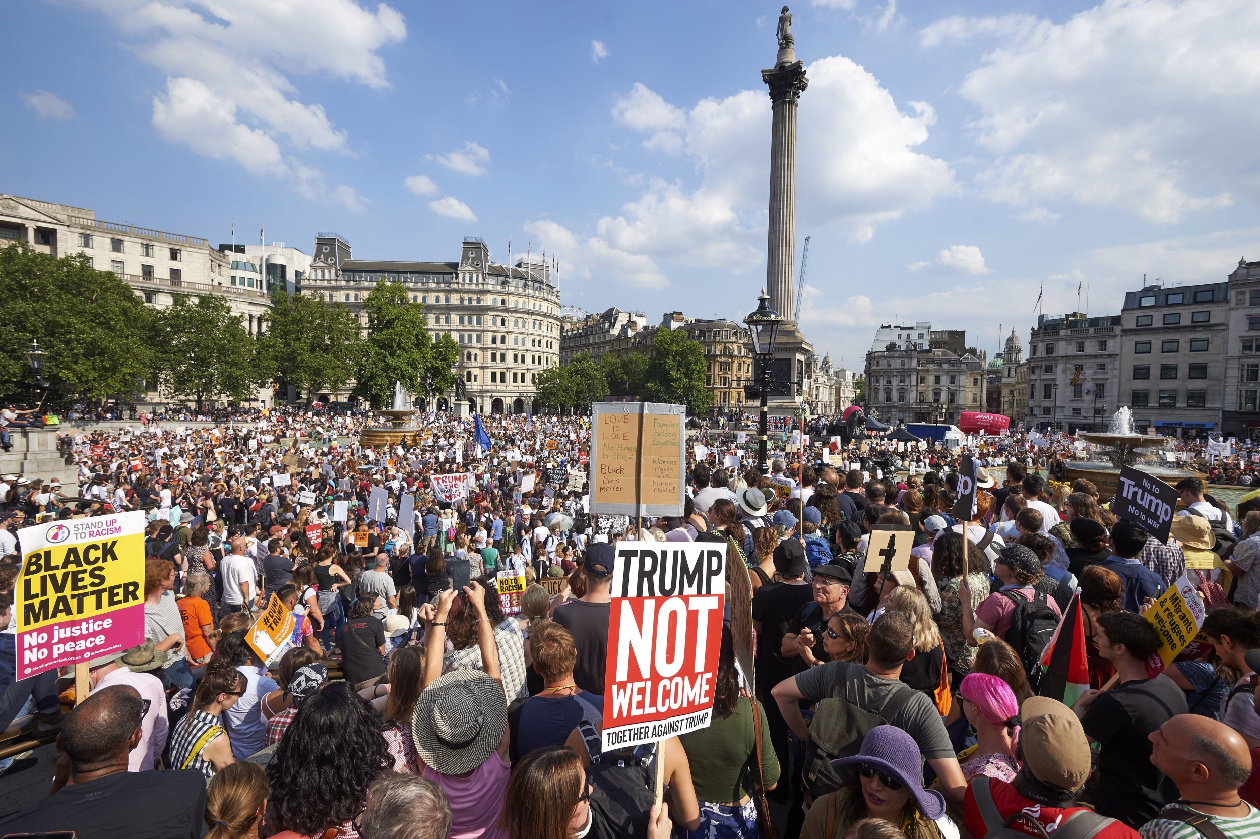 trump protests