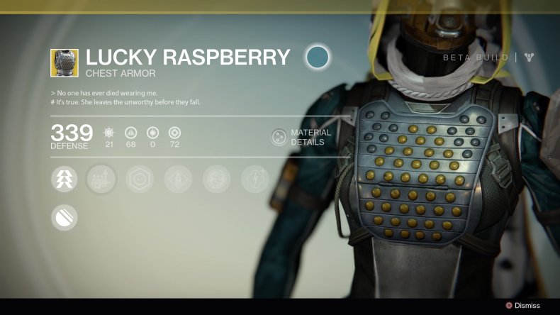 Destiny 2 Lucky Raspberry