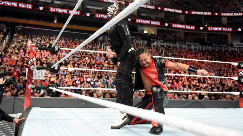 jeff hardy vs shinsuke nakamura extreme rules 2018