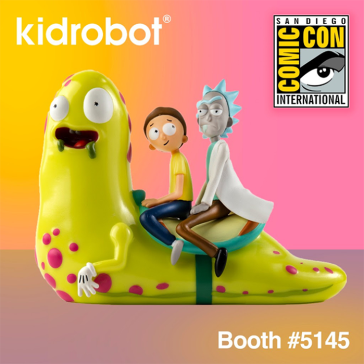 Kidrobot Rick And Morty Slippery Stair Art Figure Kidrobot Rick And Morty Slippery Stair Art Figure