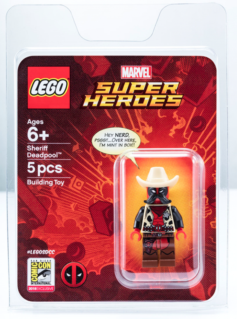 Lego Sheriff Deadpool Minifig 01