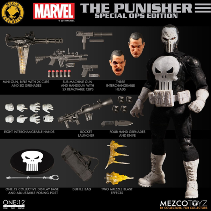 Mezco Punisher Special ops Edition 02 Mezco Punisher Special ops Edition 02