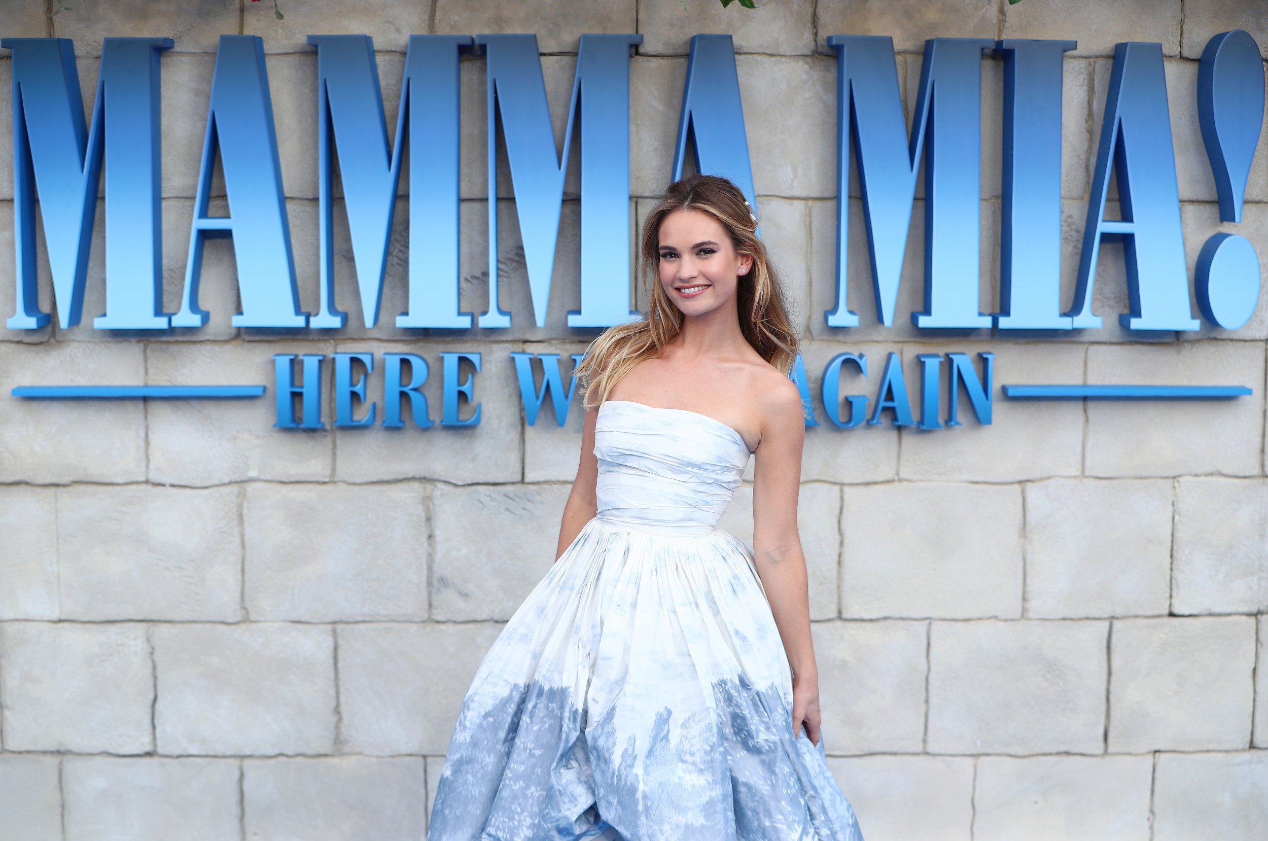 Lily James Source — drsattlers: Lily James Mamma Mia! Here We Go