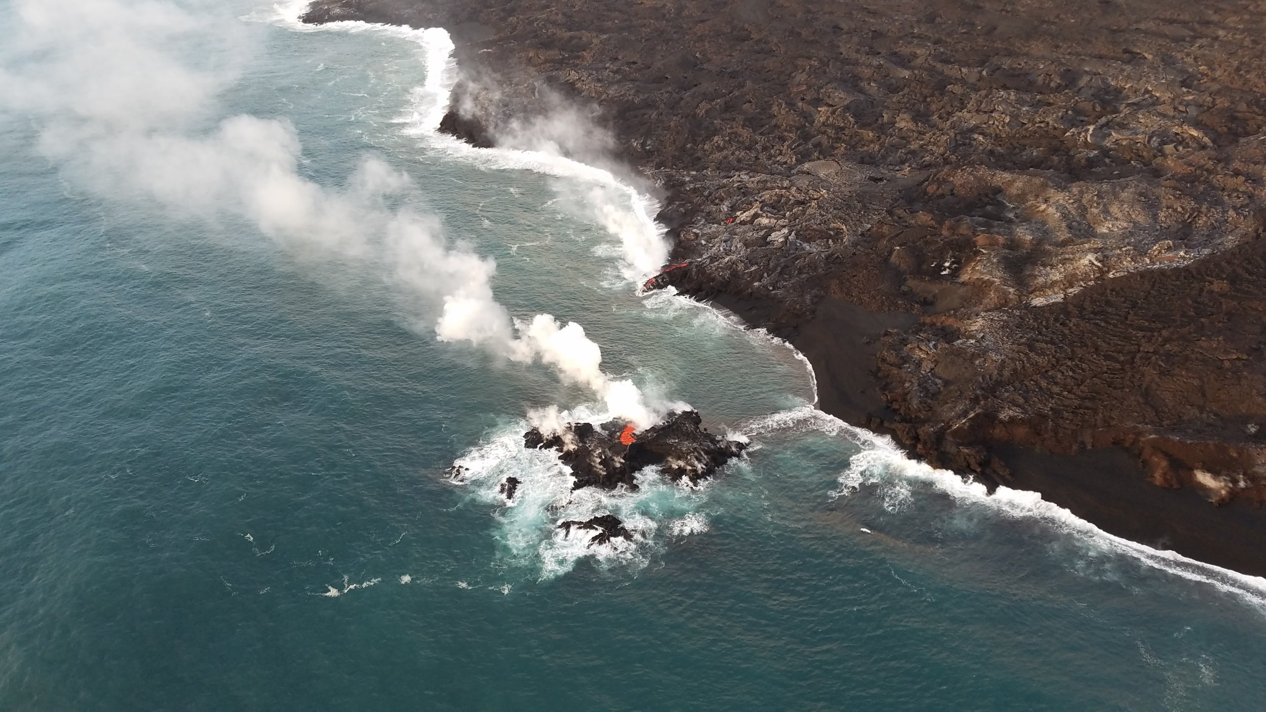 Hawaii Kilauea Volcano: Map, Pictures Show Coastline Before and After