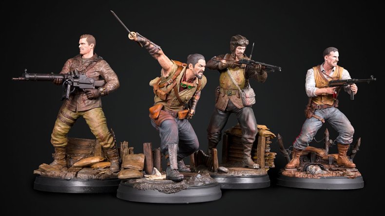 Black Ops 4 origins statues
